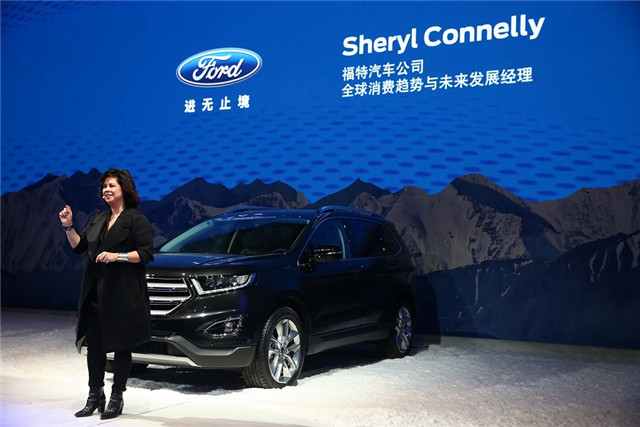 05_福特汽车公司全球消费趋势与未来发展经理Sheryl Connelly在福特SUV家族峰会发表演讲.jpg
