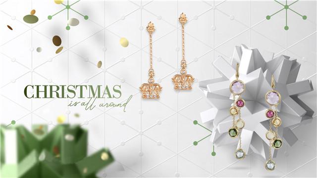 V&A博物馆「Bless」系列耳饰；Marco Bicego「Jaipur」系列耳饰.jpg