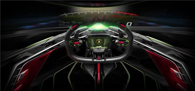 04 - 兰博基尼Lambo V12 Vision GT概念车 - 内饰.jpg