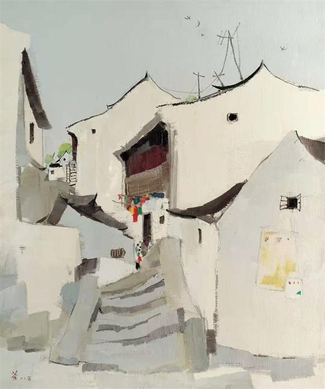 1.吴冠中-江南村镇.jpg