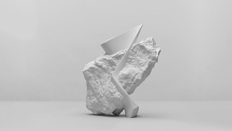 新石器2018NO.2 13×35×39CM 瓷器 注浆成型 还原焰1280°C 2018年9月.jpg